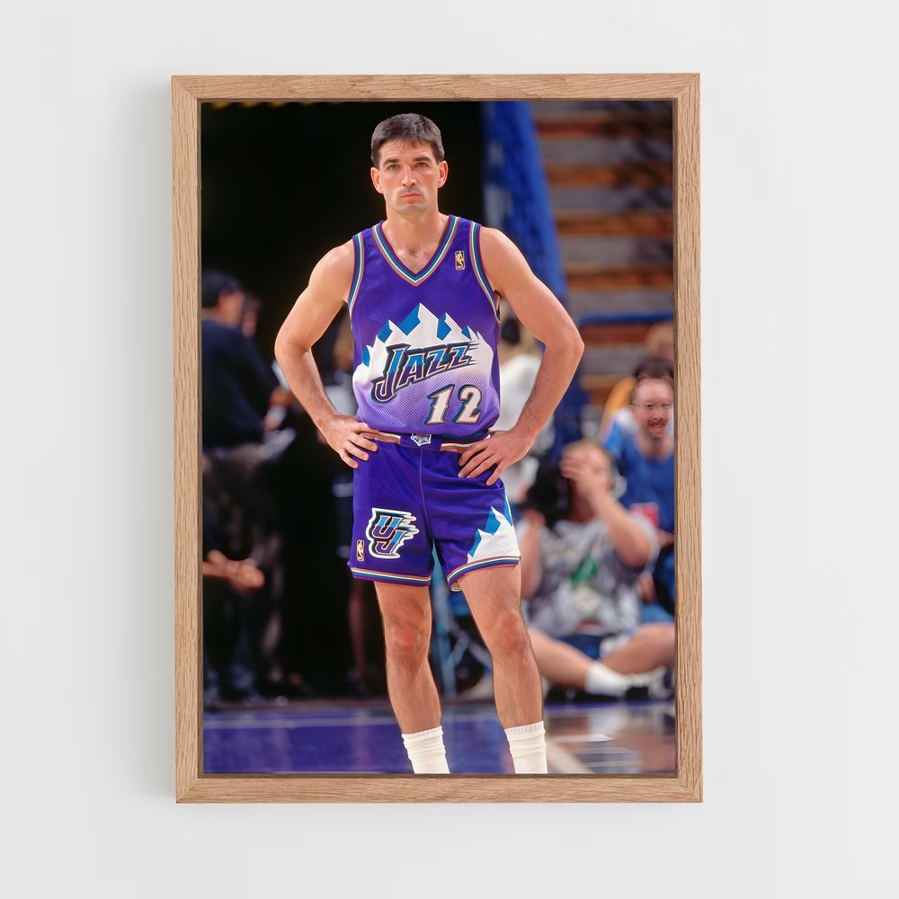 Poster Le Maître de la Passe – affiche Basketball (vue 4)